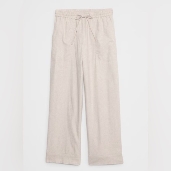 Banana Republic Linen Drawstring Trouser NWT - Picture 3 of 6